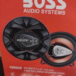 Boss 5.25 Speakers 