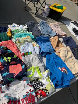 Bag of Summer toddler clothes 18m-2t