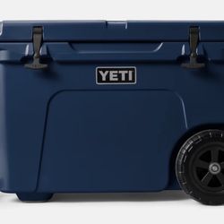 NEW Yeti Tundra Haul Wheeled Cooler, Color Navy