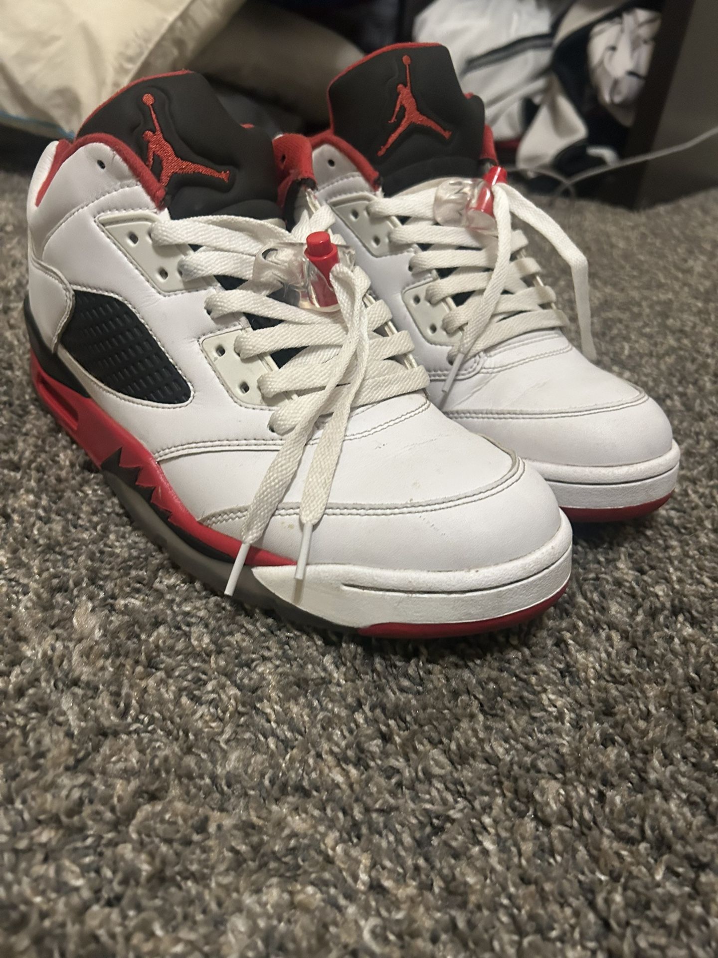 jordan 5 fire red lows