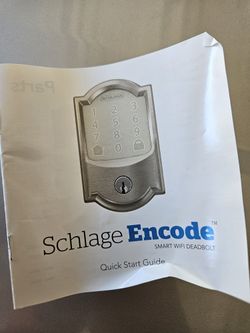 Schlage Deadbolt