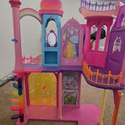 Pink Whimsical Dollhouse