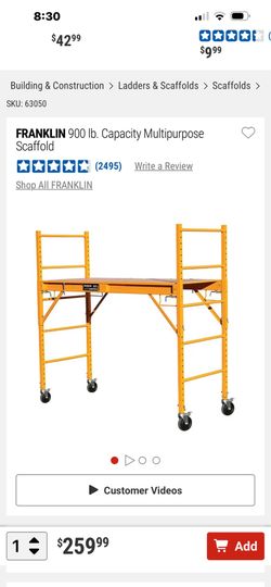 Scaffold 6’