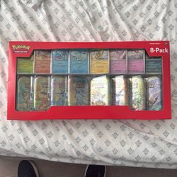 Prismatic 8 Pack Tins Pokemon 