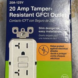 20 Amp GFCI Tamper Resistant Leviton New!!