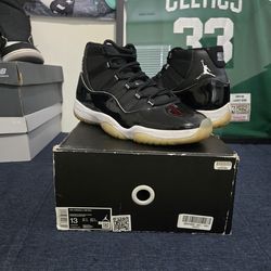 Jordan 11 25th anniversary size 13 used
