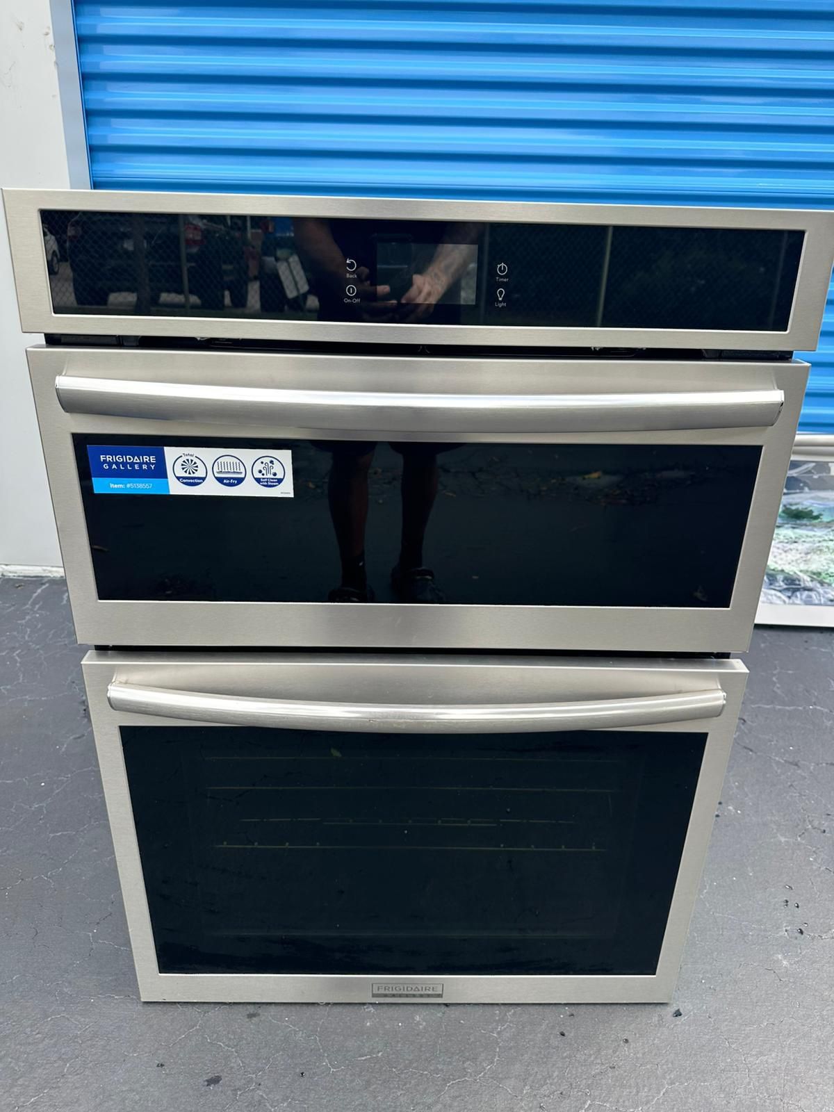 New Gallery 30 in. Double Electric Built-In Wall Oven with Total Convection in Smudge-Proof Stainles