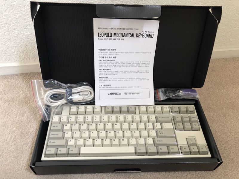Leopold FC750R Mechanical Keyboard