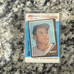 Mickey Mantle Card 