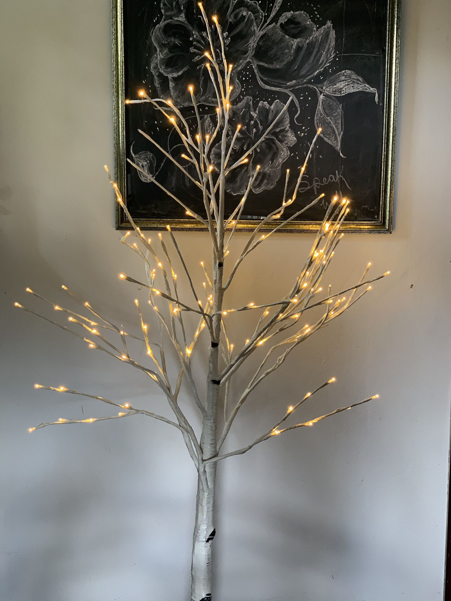 LED birch trees wedding/babyshower/nursery decor