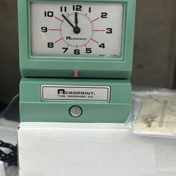 Acroprint Model 150AR3 Automatic Time Recorder (BRAND NEW)