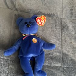 Ty Beanie Baby Official Club/Clubby The Bear