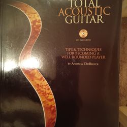 Hal Leonard{Total Acoustic Guitar}instructional booklet & tutorial compact disc