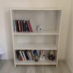 White Bookshelf