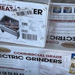 3/4 HP meat grinder and Meat Mixer