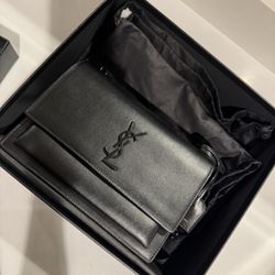 YSL Black Bag - M SUNSET WITH REMO NEW ASPEN NERO