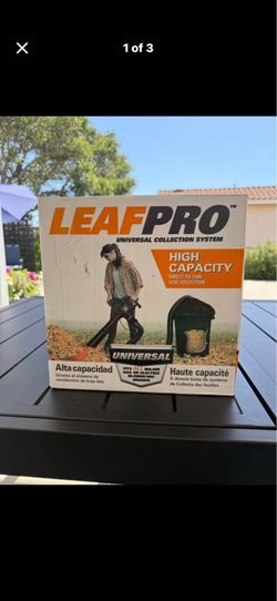 Leaf pro universal collection system high capacity director can leaf collection