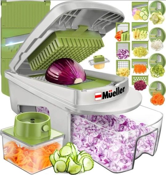 Mueller Pro-Series All-in-One, 12 Blade Mandoline Slicer