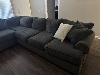 Grey sectional