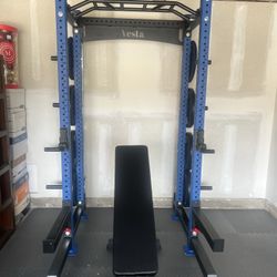 SQUAT RACK/ HR1000/ VESTAFITNESS/ WEIGHTS/ BARBELL/ BENCH/ GYM EQUIPMENT/ FREE DELIVERY 🚚 