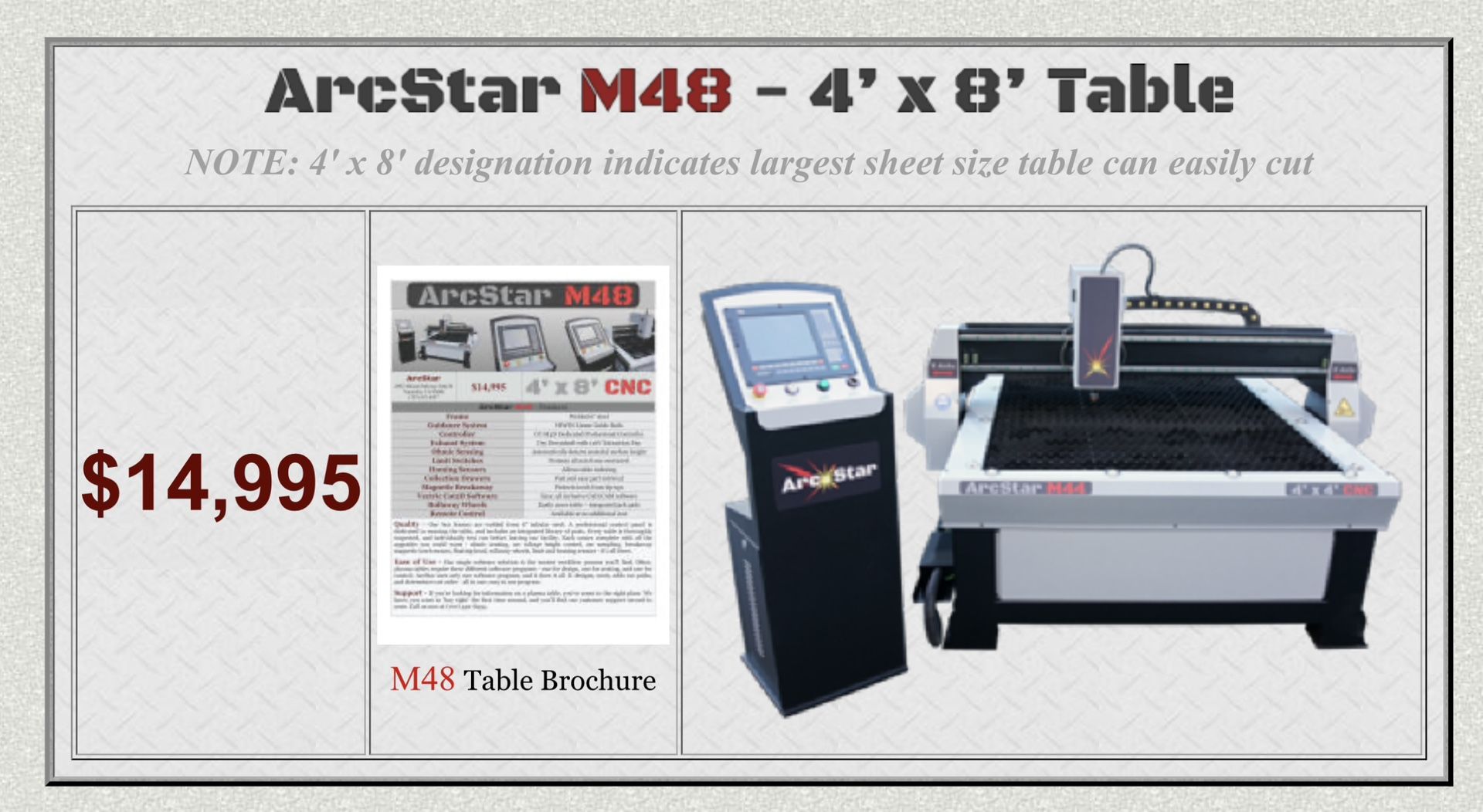 4X8 CNC Plasma Cutter
