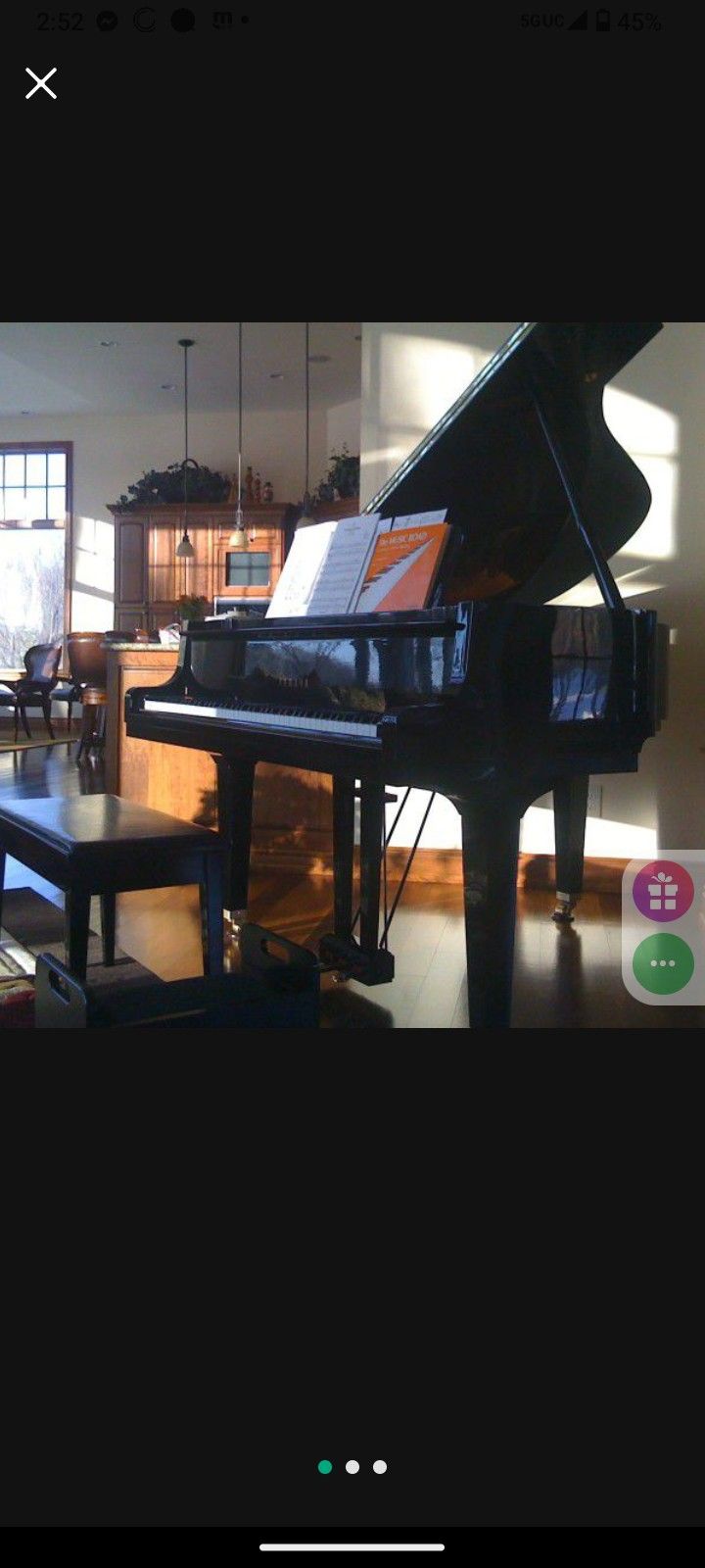 Baby Grand Piano For Sale Make Offer