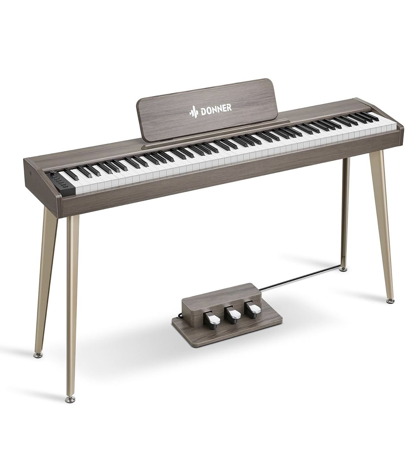 Donner DDP-60 Digital Piano Electric Keyboard 88 Key 128 Voice 83 Rhythm