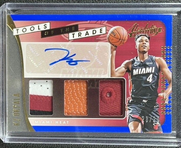 Real Nice KZ Okpala Rookie Auto Card In MINT CONDITION