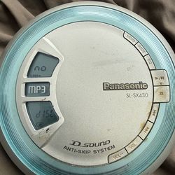 2004 Panasonic handheld cd player  SL-SX430