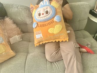 Labubu Chip Pillow 