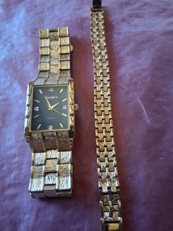 Elgin dress watch and bracelet