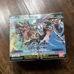 Digimon Card Game Release Special Box Ver 1.5 Unopened Factory Sealed (BT01-03B) 