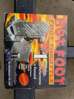 Hot Foot boat throttle