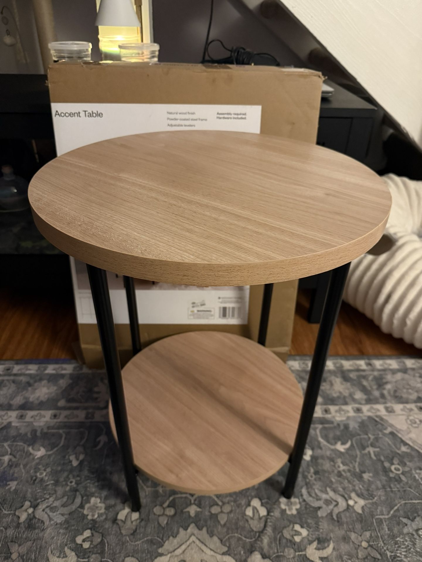 round end table 