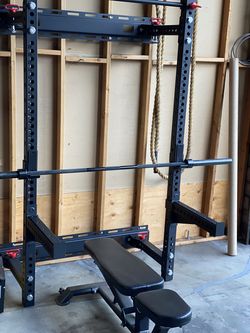 SF Fitness-Squat Rack-Wall Mounted Foldable Half Rack* Available-Brandname screaming deals* Originally $1,459.99