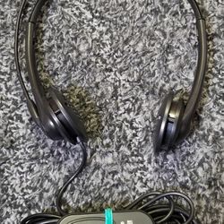 ( Lot of 6 ) Used Unbranded Tested Working Dual Speakers Wired Headset
