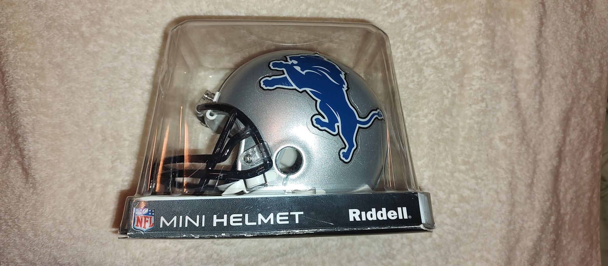 Mini Riddell Football Helmet Detroit Lions