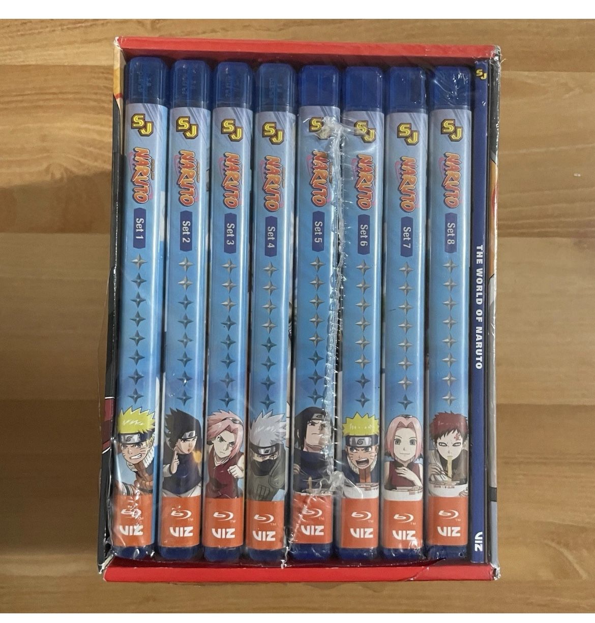 Naruto The Complete Series Blu-ray Box Set New Sealed