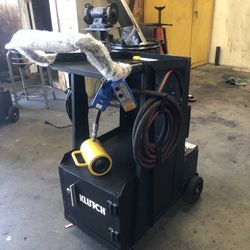 Heavy Duty Leaf Spring Bushing Machine 