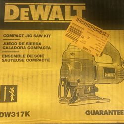 Dewalt Compact Jig Saw Kit