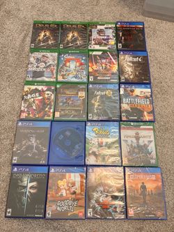 Xbox & ps4 games