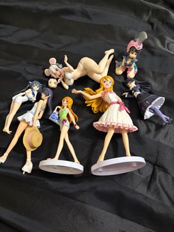 Anime Figure Lot - Super Sonico, Oreimo, & More (7 Figures Tota