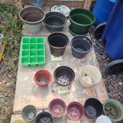 Flower pots