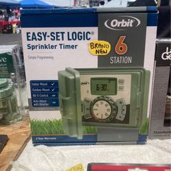 Orbit 6 Station Sprinkler Timer.