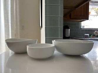 Bowl and Platter Set