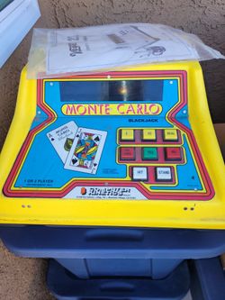 Vintage Monte Carlo black Jack Computer kinetics