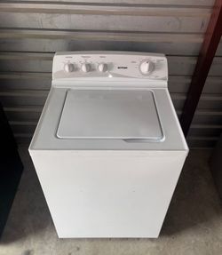White Hotpoint Washer