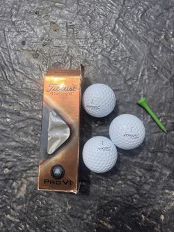 Titleist Pro v1 Sleeve - 3 Balls White