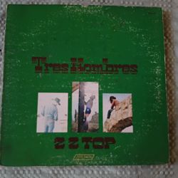 ZZ TOP TRES HOMBRES LP VINYL ALBUM