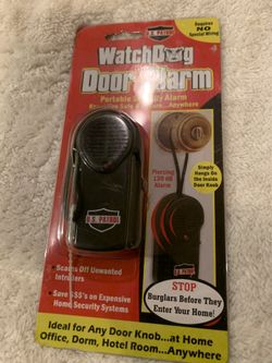 WatchDog Door alarm 🚨